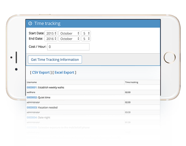 Time tracking