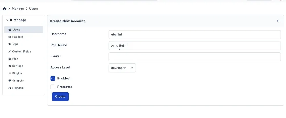 Adding Users