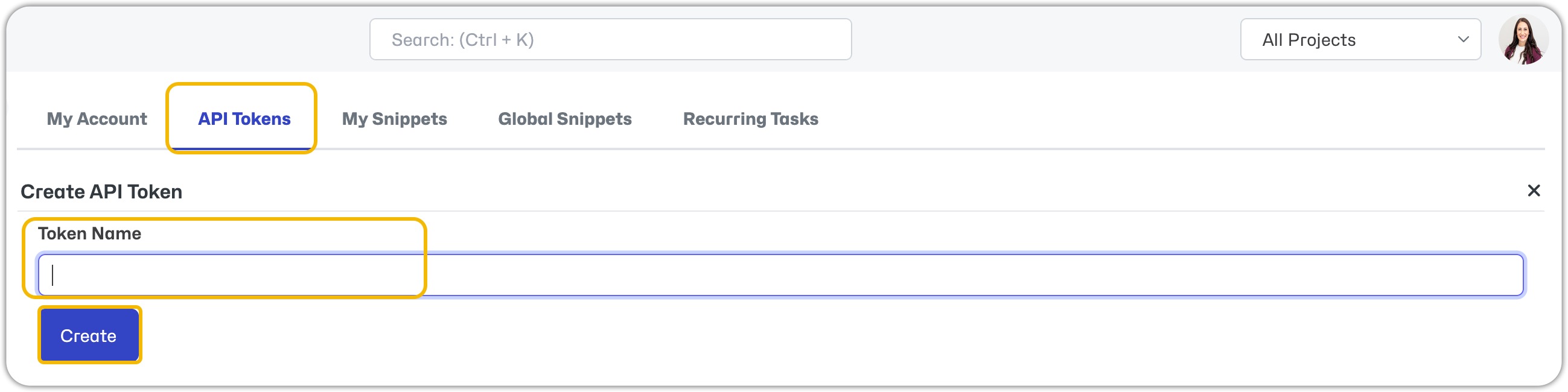 Create API