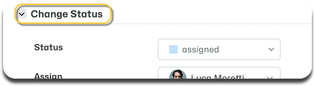 request feedback on issue form