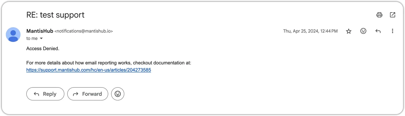 Access Denied