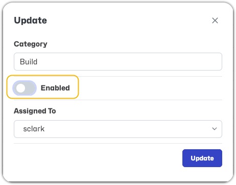 Disable Category 1