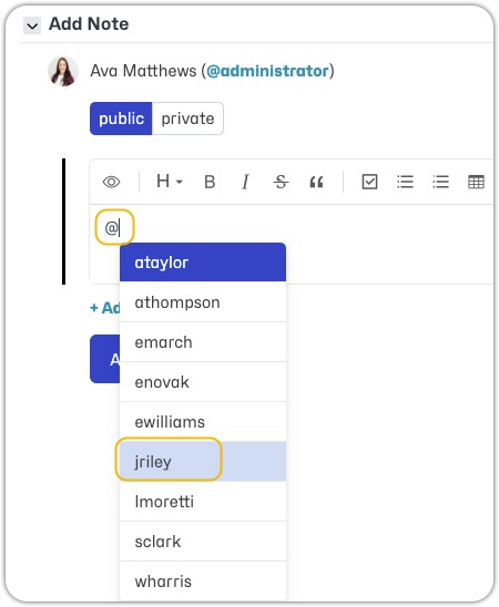 @ Mention 1