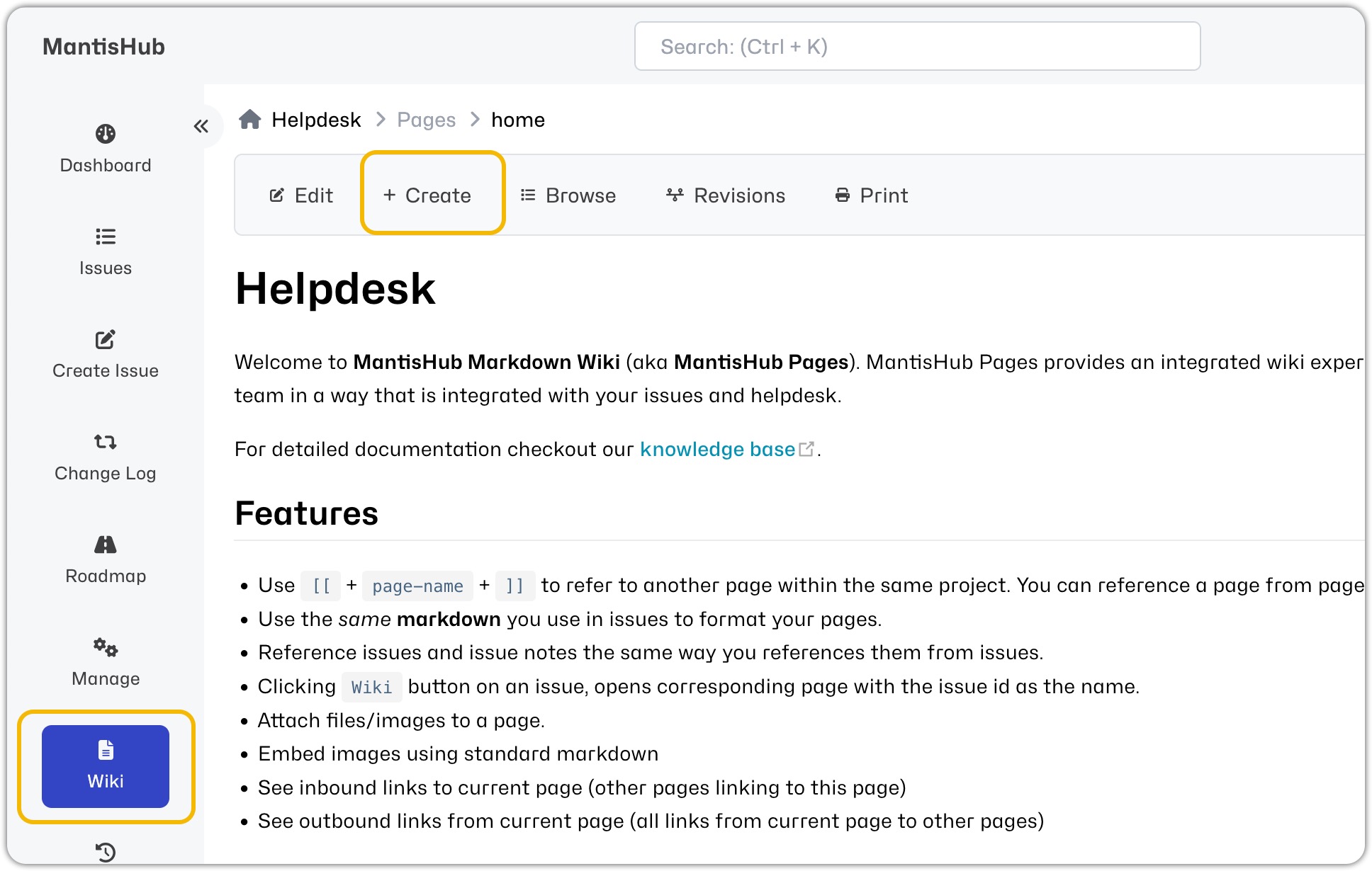 create page opt1