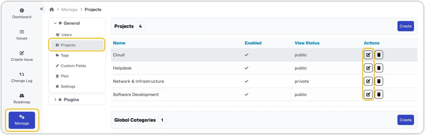 Configure a Project