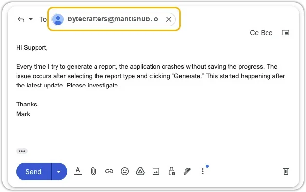Email 1