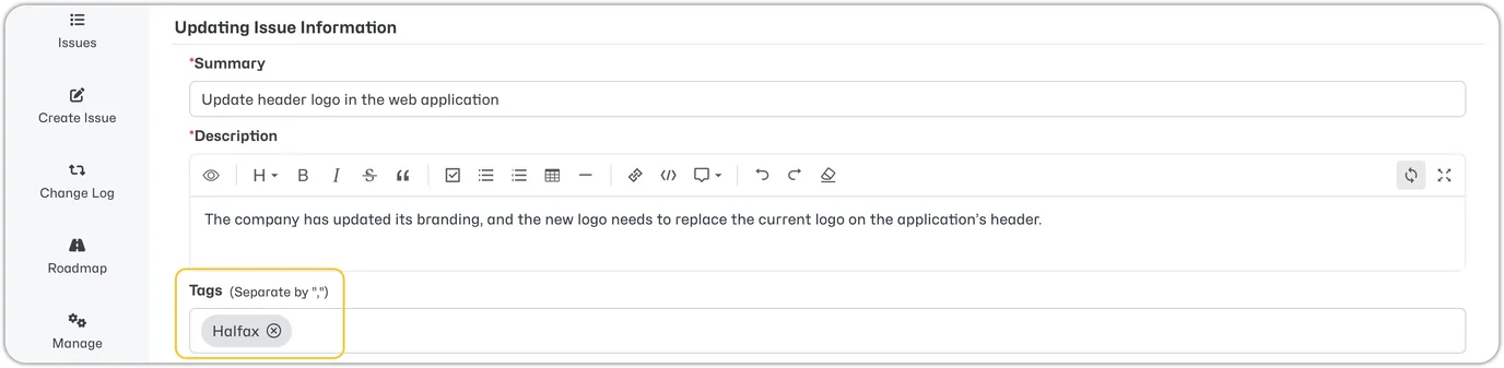 Create Tags 2